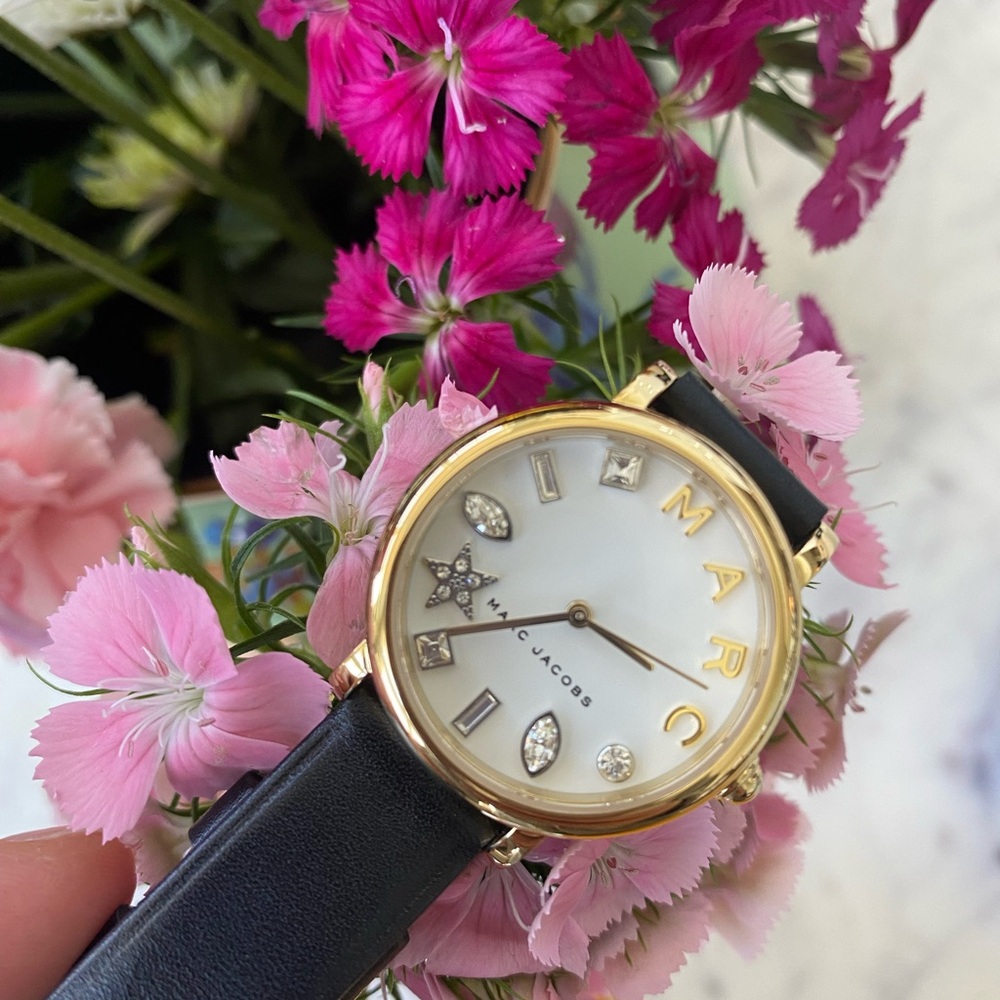 Marc Jacobs Gold and Black Classic Watch